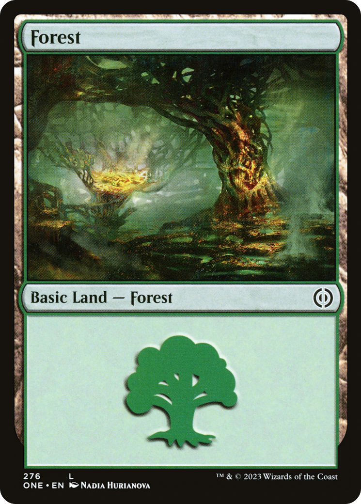 Forest (276) [Phyrexia: All Will Be One] | Play N Trade Winnipeg