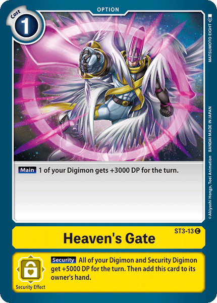 Heaven's Gate [ST3-13] [Starter Deck: Heaven's Yellow] | Play N Trade Winnipeg