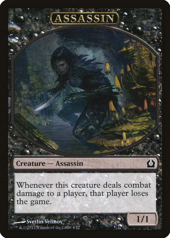 Assassin [Return to Ravnica Tokens] | Play N Trade Winnipeg