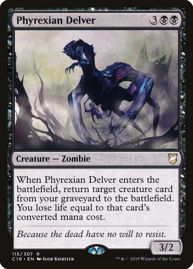 Phyrexian Delver [Commander 2018] | Play N Trade Winnipeg