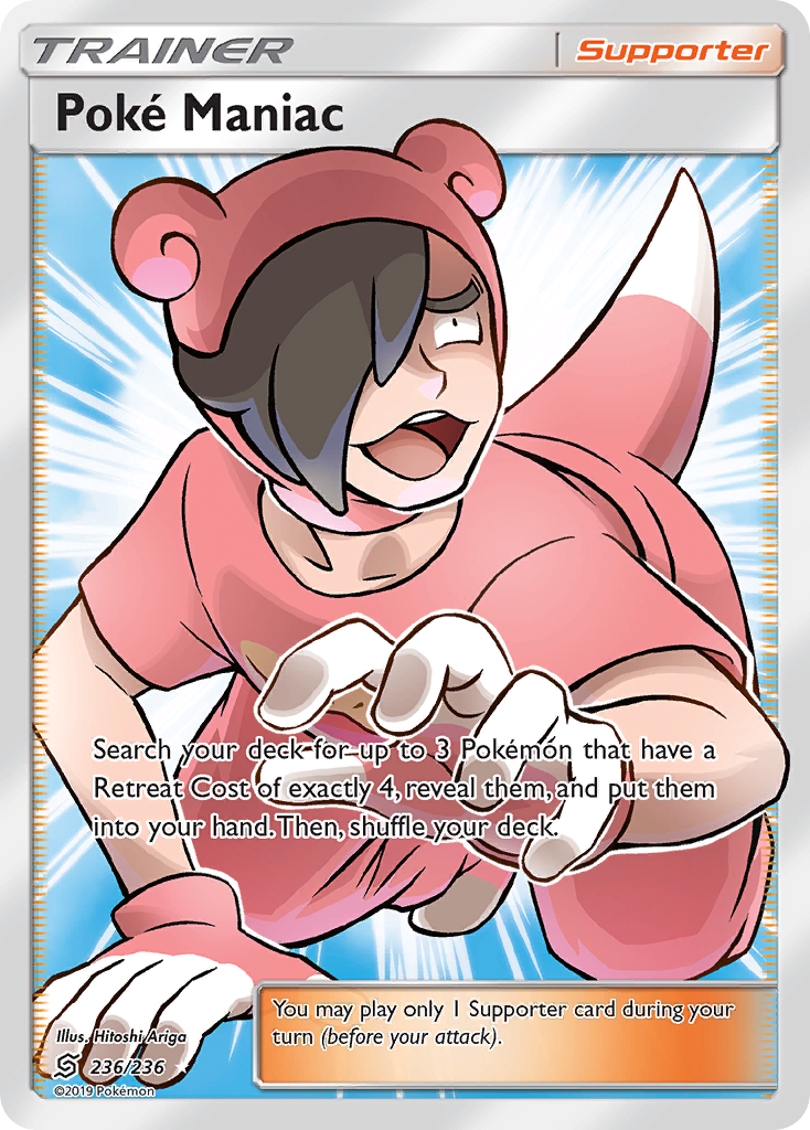 Poke Maniac (236/236) [Sun & Moon: Unified Minds] | Play N Trade Winnipeg