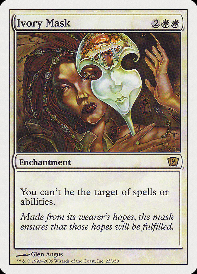Ivory Mask [Ninth Edition] | Play N Trade Winnipeg