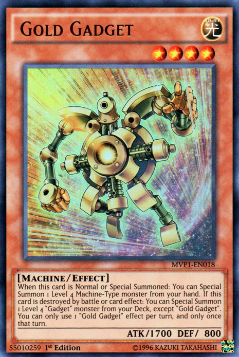 Gold Gadget [MVP1-EN018] Ultra Rare | Play N Trade Winnipeg