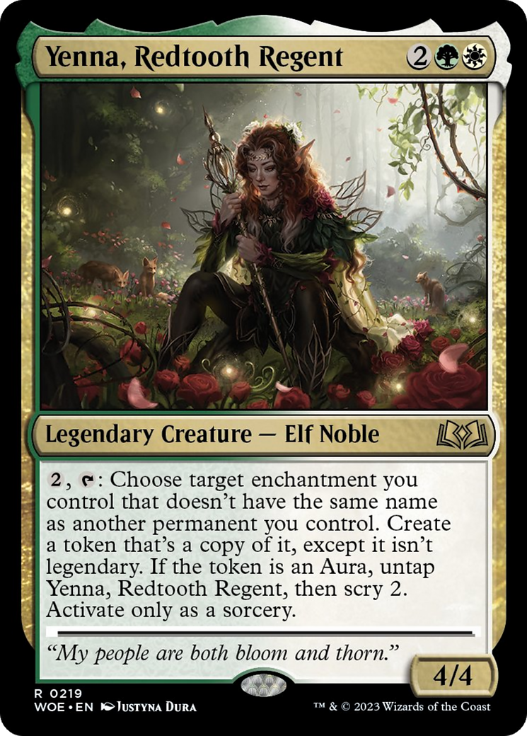 Yenna, Redtooth Regent [Wilds of Eldraine] | Play N Trade Winnipeg