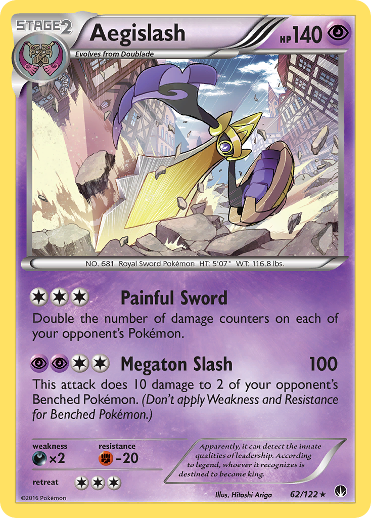 Aegislash (62/122) [XY: BREAKpoint] | Play N Trade Winnipeg