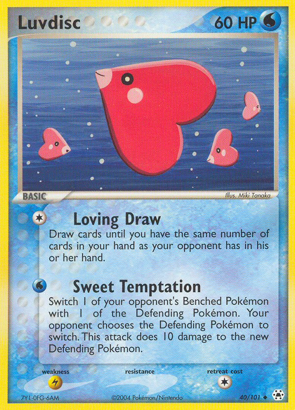 Luvdisc (40/101) [EX: Hidden Legends] | Play N Trade Winnipeg