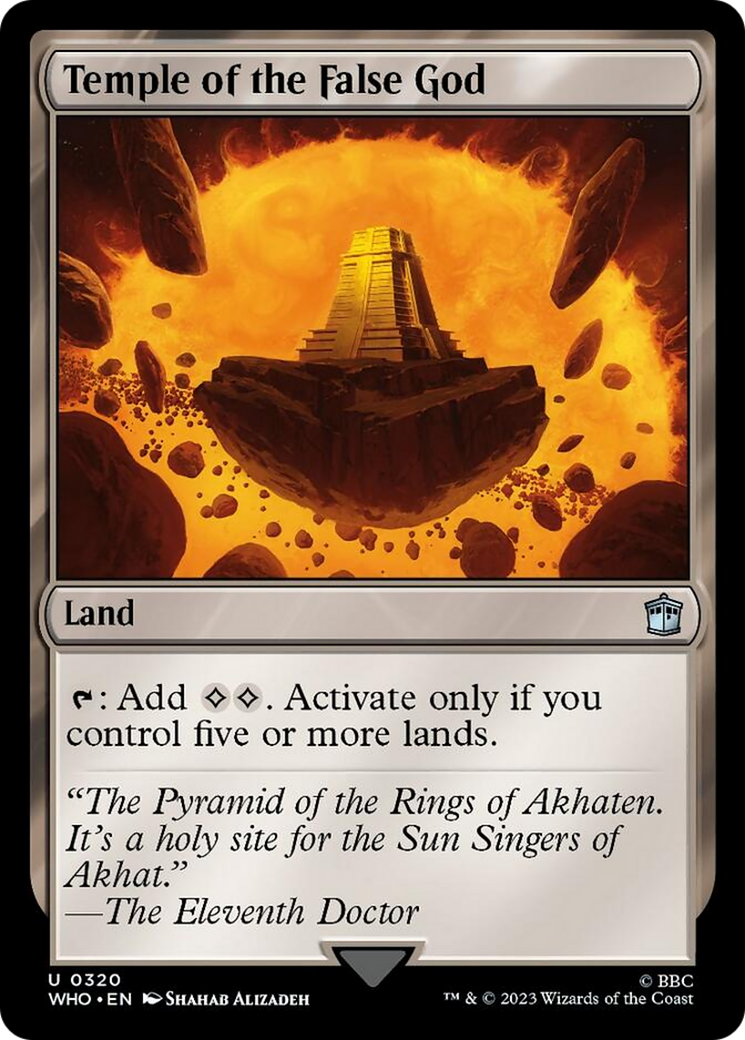 Temple of the False God [Doctor Who] | Play N Trade Winnipeg