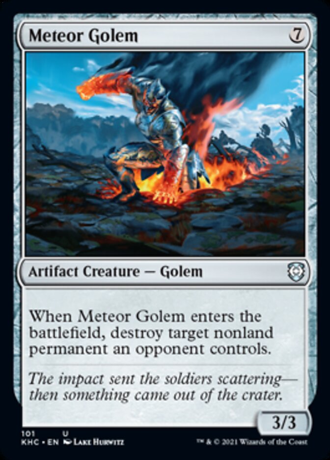 Meteor Golem [Kaldheim Commander] | Play N Trade Winnipeg