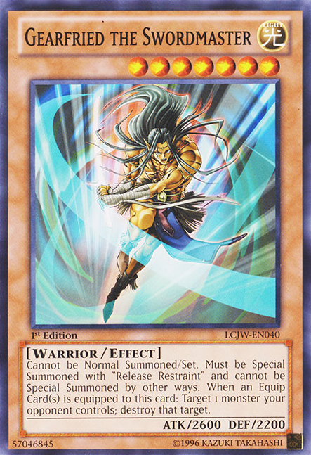 Gearfried the Swordmaster [LCJW-EN040] Common | Play N Trade Winnipeg