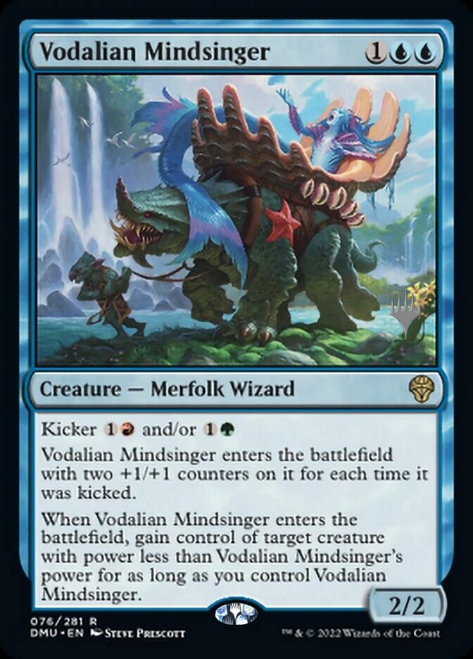 Vodalian Mindsinger (Promo Pack) [Dominaria United Promos] | Play N Trade Winnipeg