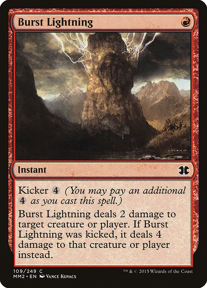 Burst Lightning [Modern Masters 2015] | Play N Trade Winnipeg