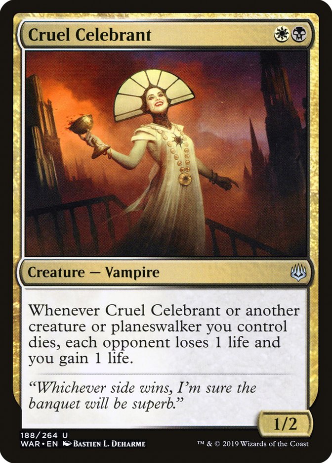 Cruel Celebrant [War of the Spark] | Play N Trade Winnipeg