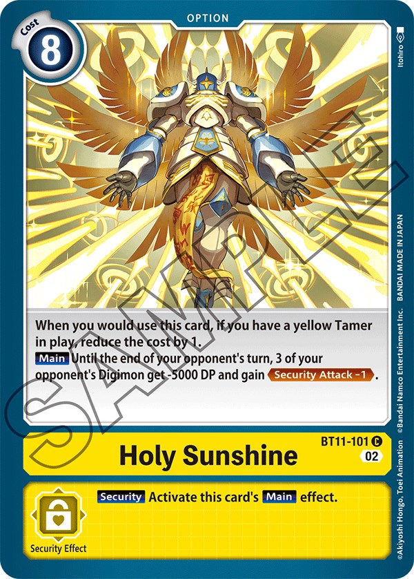 Holy Sunshine [BT11-101] [Dimensional Phase] | Play N Trade Winnipeg