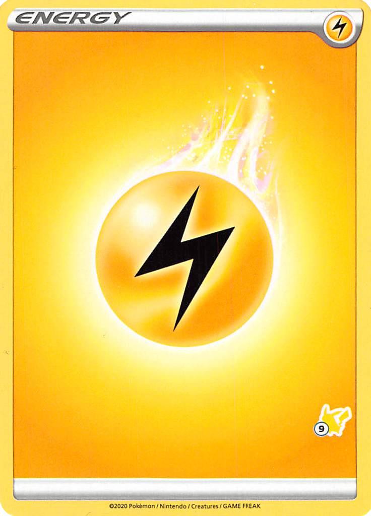 Lightning Energy (Pikachu Stamp #9) [Battle Academy 2022] | Play N Trade Winnipeg