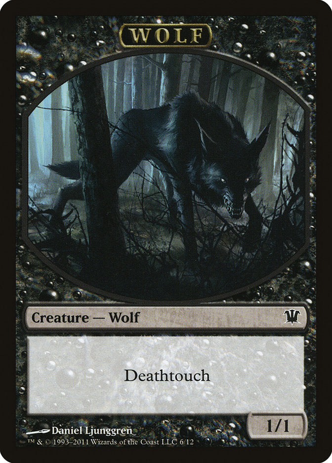 Wolf (6/12) [Innistrad Tokens] | Play N Trade Winnipeg