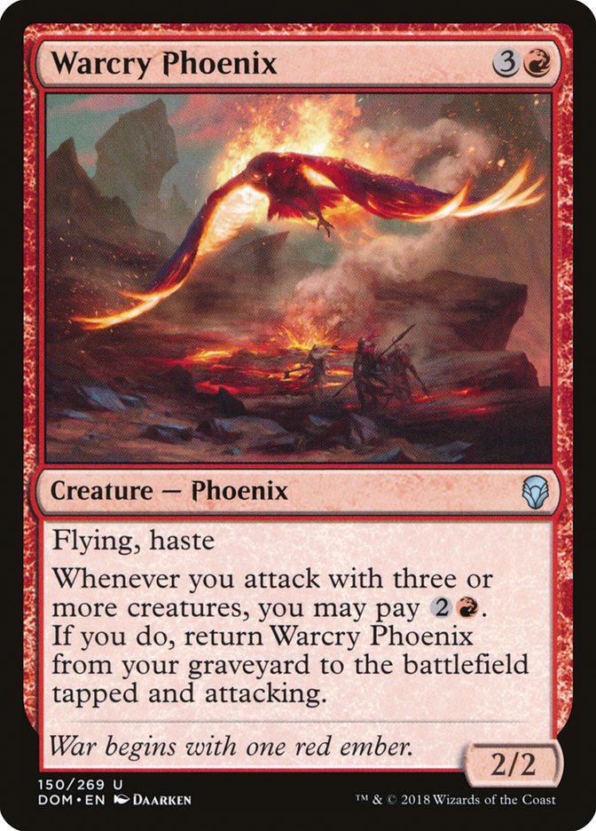 Warcry Phoenix [Dominaria] | Play N Trade Winnipeg