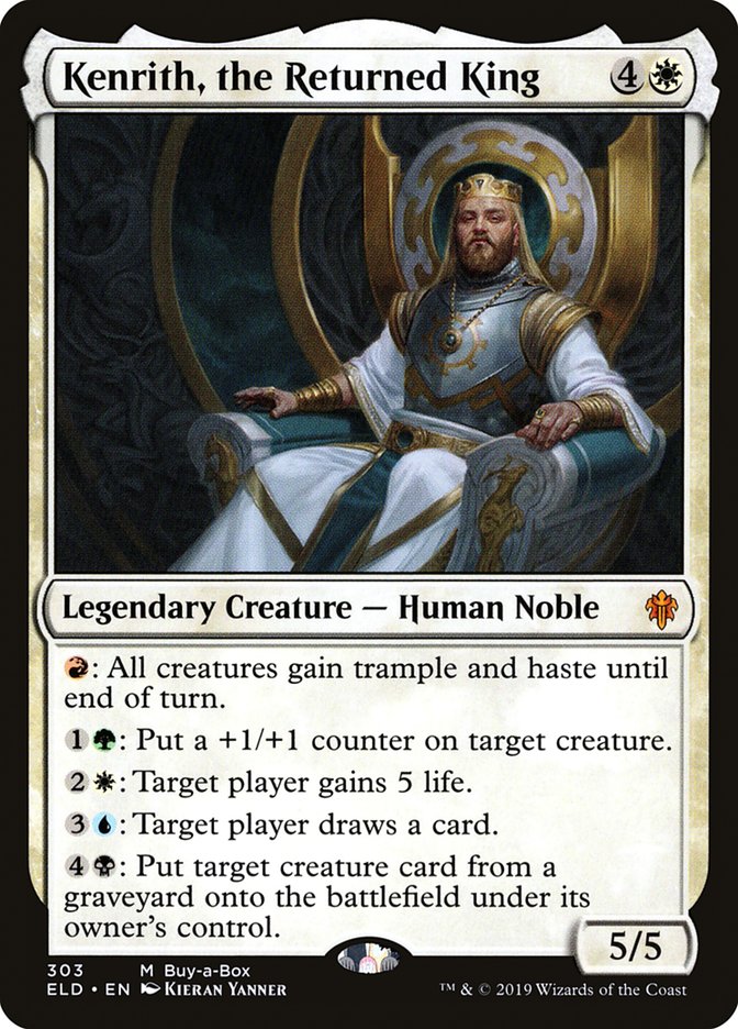 Kenrith, the Returned King (Buy-A-Box) [Throne of Eldraine Promos] | Play N Trade Winnipeg