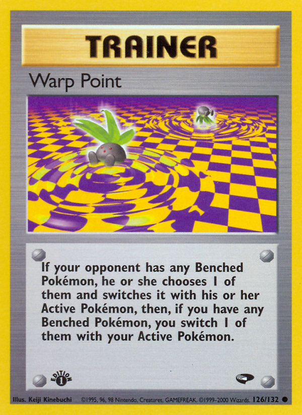 Warp Point (126/132) [Gym Challenge 1st Edition] | Play N Trade Winnipeg