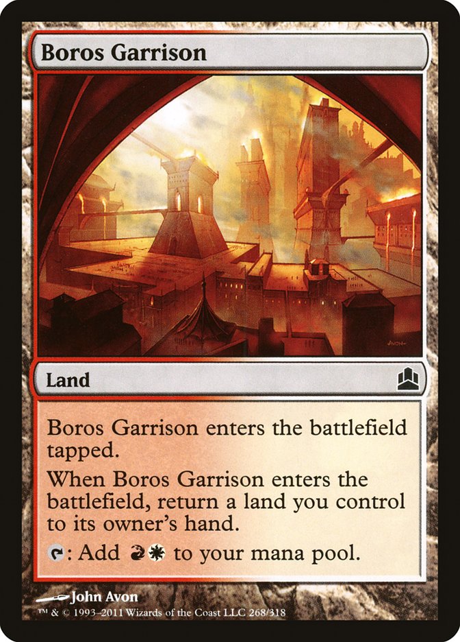 Boros Garrison [Commander 2011] | Play N Trade Winnipeg