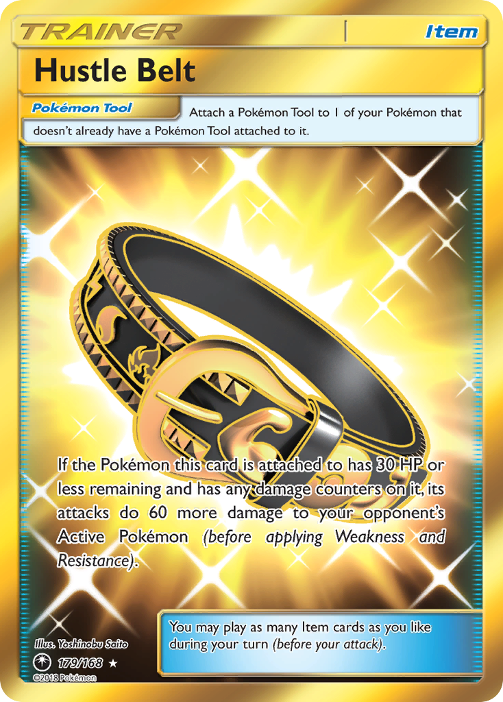 Hustle Belt (179/168) [Sun & Moon: Celestial Storm] | Play N Trade Winnipeg