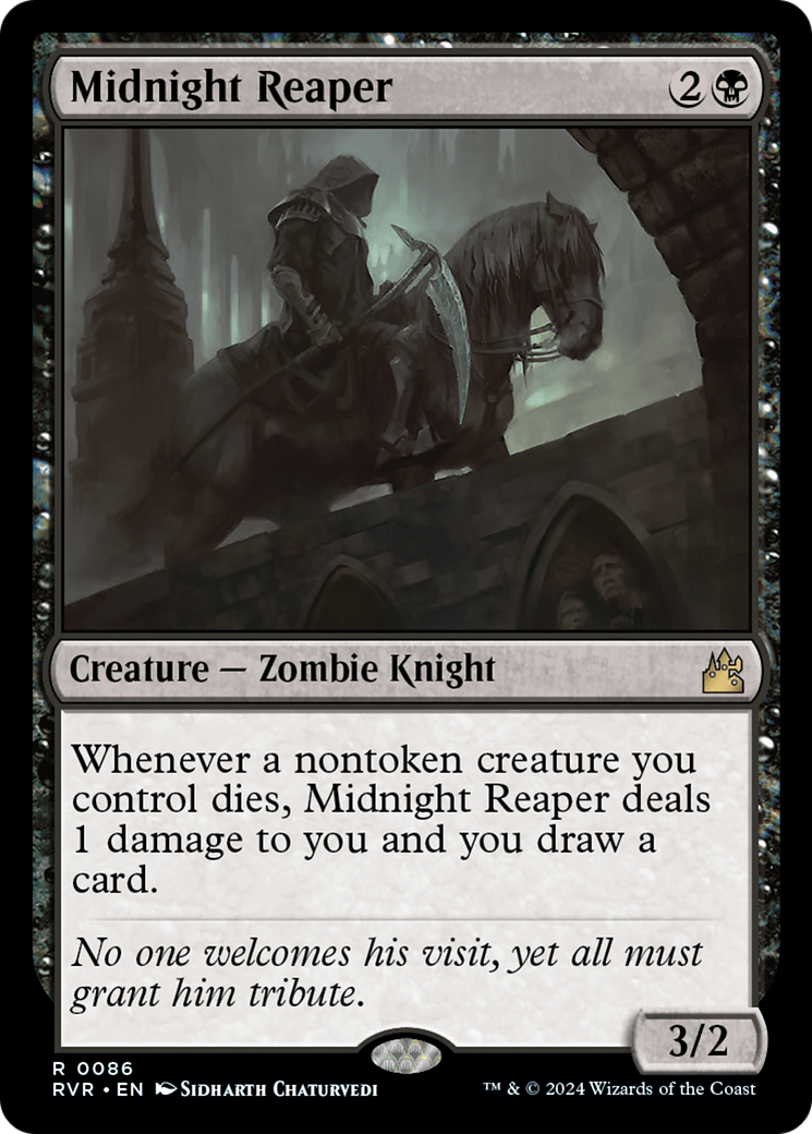 Midnight Reaper [Ravnica Remastered] | Play N Trade Winnipeg