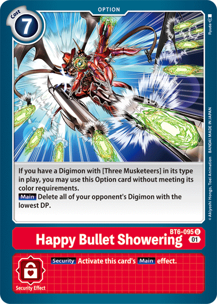 Happy Bullet Showering [BT6-095] [Double Diamond] | Play N Trade Winnipeg