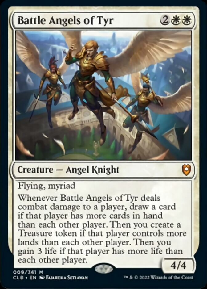 Battle Angels of Tyr [Commander Legends: Battle for Baldur's Gate] | Play N Trade Winnipeg