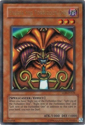 Exodia the Forbidden One [LOB-EN124] Ultra Rare | Play N Trade Winnipeg