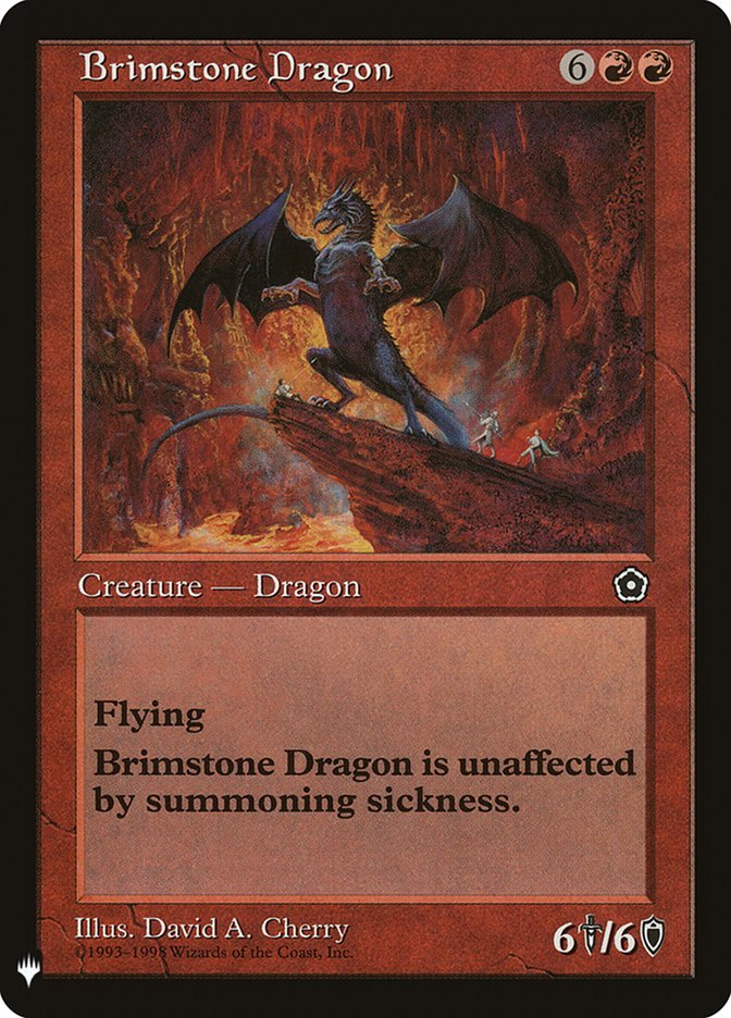 Brimstone Dragon [Mystery Booster] | Play N Trade Winnipeg