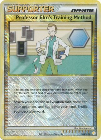 Professor Elm's Training Method (100/123) (League Promo) [HeartGold & SoulSilver: Base Set] | Play N Trade Winnipeg