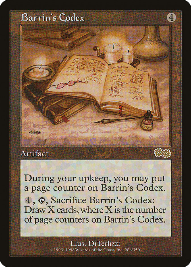 Barrin's Codex [Urza's Saga] | Play N Trade Winnipeg