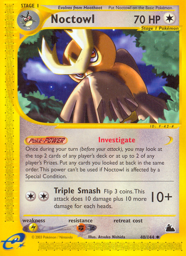 Noctowl (40/144) [Skyridge] | Play N Trade Winnipeg