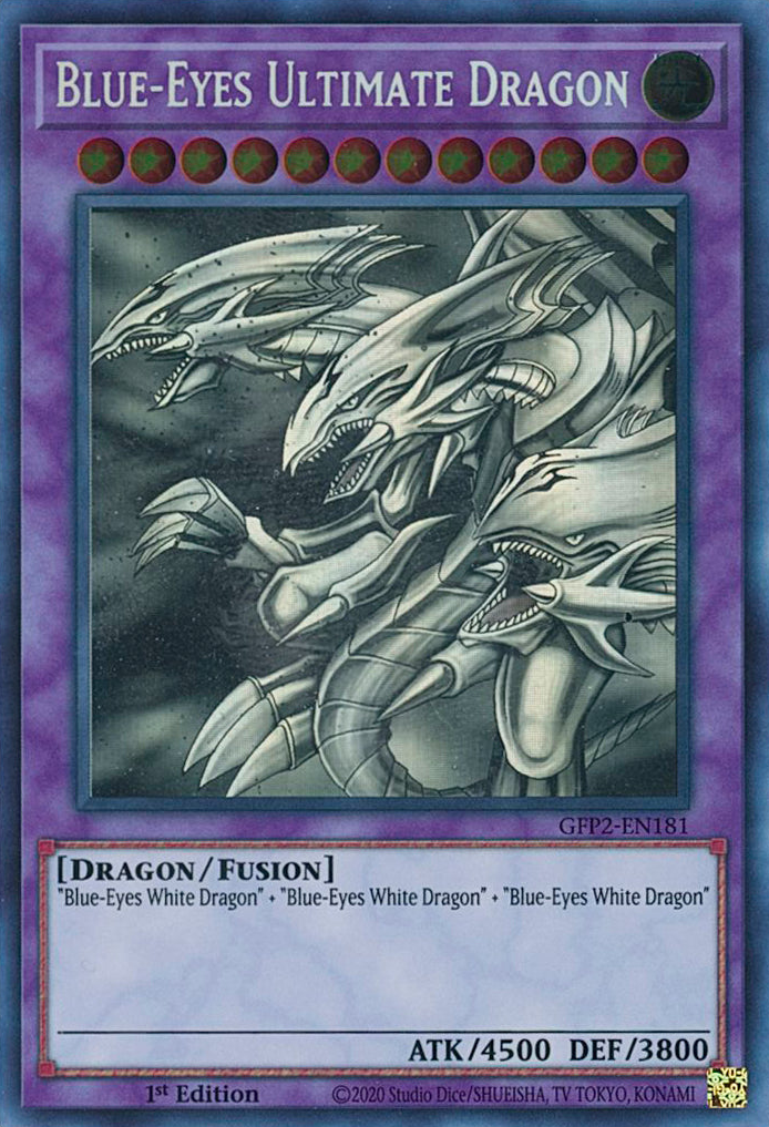 Blue-Eyes Ultimate Dragon [GFP2-EN181] Ghost Rare | Play N Trade Winnipeg