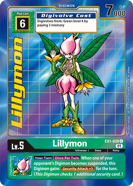 Lillymon [EX1-039] (Alternate Art) [Classic Collection] | Play N Trade Winnipeg