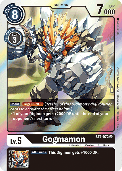 Gogmamon [BT4-072] [Great Legend] | Play N Trade Winnipeg