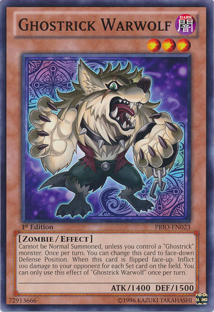 Ghostrick Warwolf [PRIO-EN023] Common | Play N Trade Winnipeg