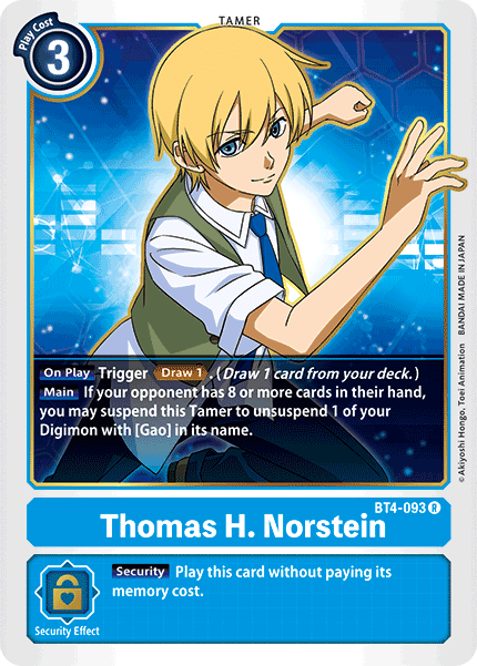 Thomas H. Norstein [BT4-093] [Great Legend] | Play N Trade Winnipeg