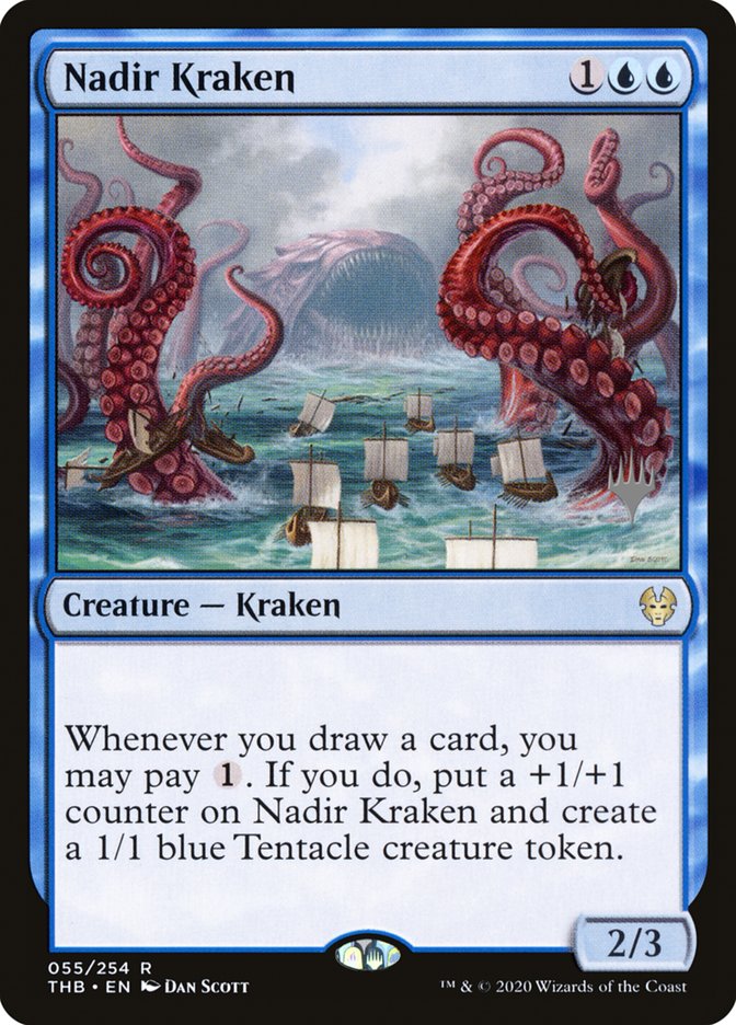 Nadir Kraken (Promo Pack) [Theros Beyond Death Promos] | Play N Trade Winnipeg