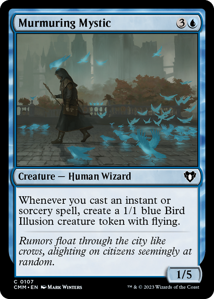 Murmuring Mystic [Commander Masters] | Play N Trade Winnipeg