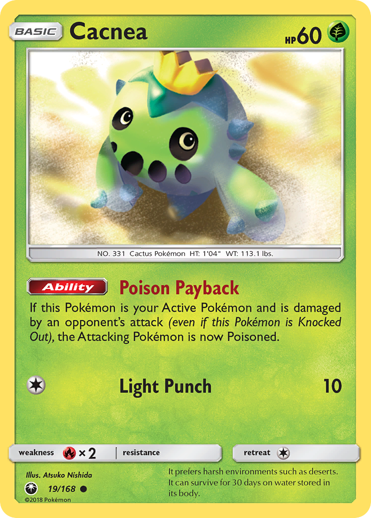 Cacnea (19/168) [Sun & Moon: Celestial Storm] | Play N Trade Winnipeg