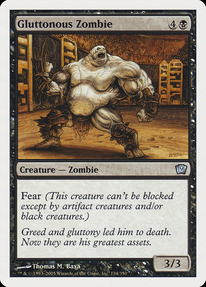 Gluttonous Zombie [Ninth Edition] | Play N Trade Winnipeg