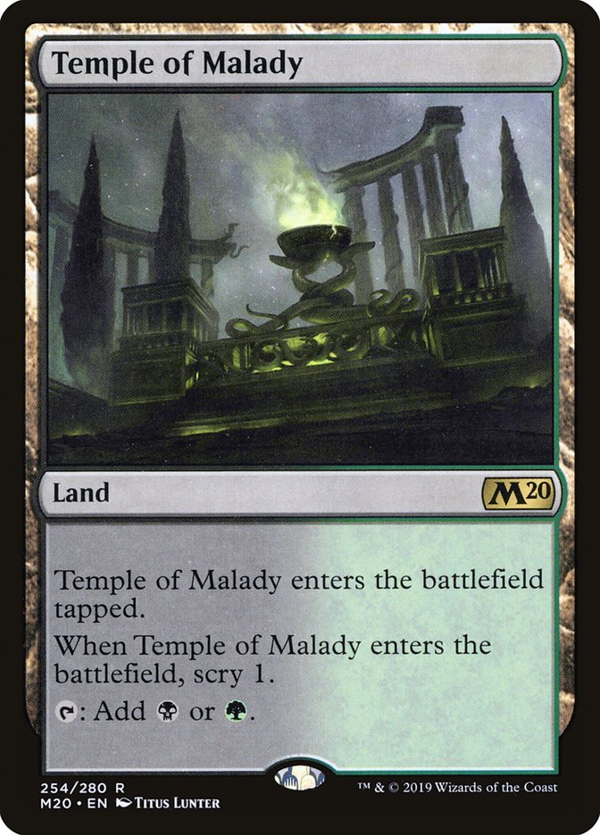 Temple of Malady [Core Set 2020] | Play N Trade Winnipeg