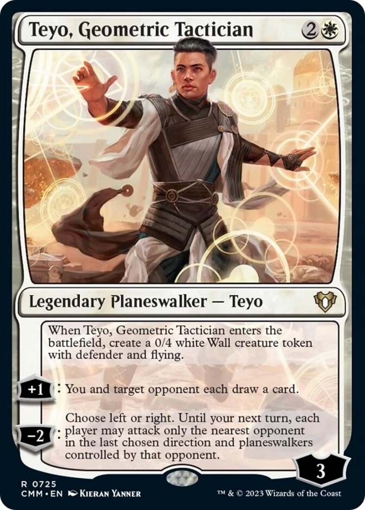 Teyo, Geometric Tactician [Commander Masters] | Play N Trade Winnipeg