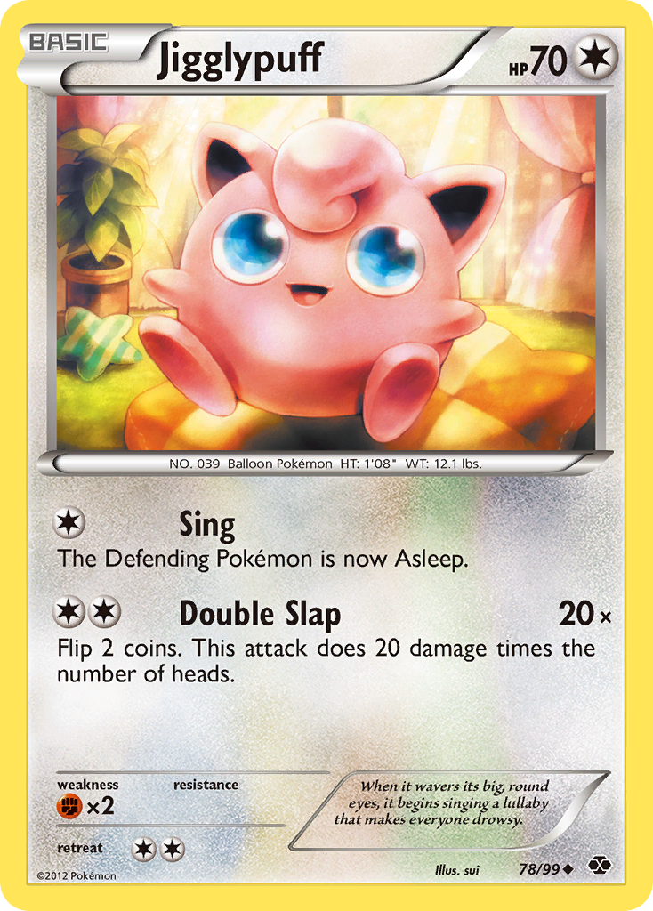 Jigglypuff (78/99) [Black & White: Next Destinies] | Play N Trade Winnipeg