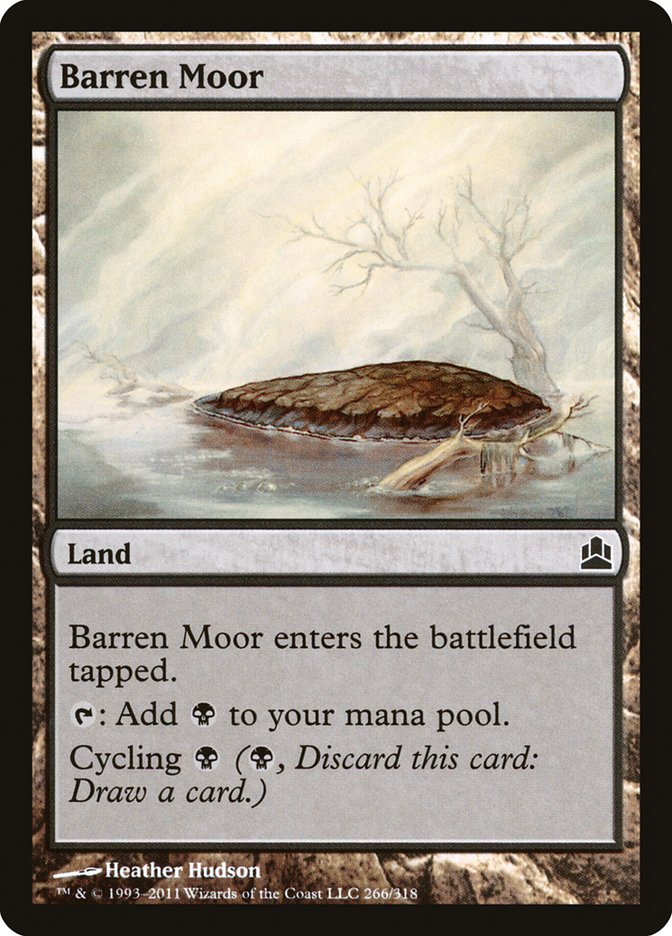 Barren Moor [Commander 2011] | Play N Trade Winnipeg