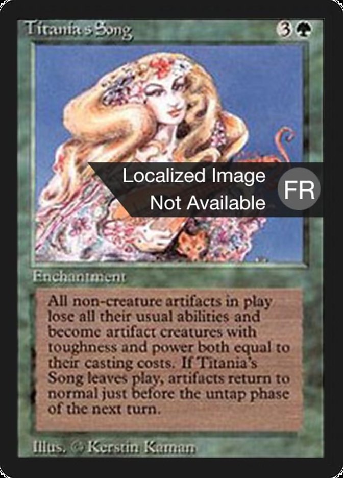 Titania's Song [Foreign Black Border] | Play N Trade Winnipeg