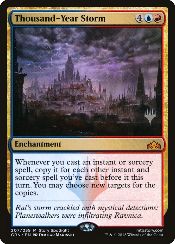 Thousand-Year Storm [Guilds of Ravnica Promos] | Play N Trade Winnipeg