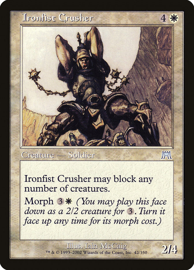 Ironfist Crusher [Onslaught] | Play N Trade Winnipeg