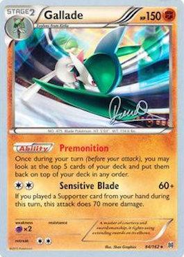 Gallade (84/162) (Infinite Force - Diego Cassiraga) [World Championships 2017] | Play N Trade Winnipeg