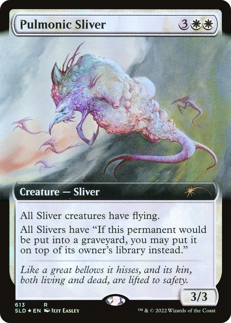 Pulmonic Sliver (Extended Art) [Secret Lair Drop Promos] | Play N Trade Winnipeg